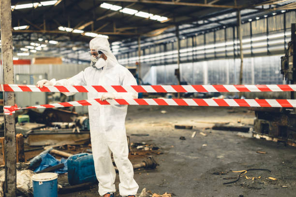 Professional Trauma Scene Cleanup technician working in Sandwich, MA